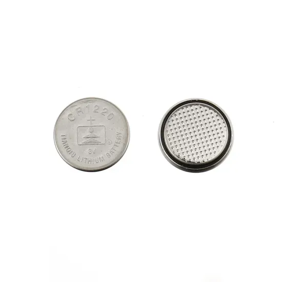 CR1220 锂锰扣式电池 3V — 12 mm 纽扣电池