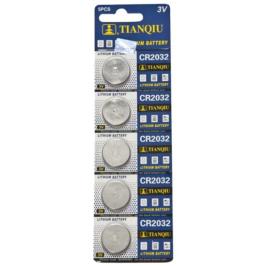 CR2032 Lithium Button Cell 3V — 205mAh Coin Battery — image 1