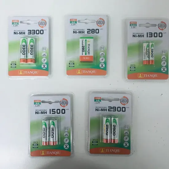 AA 镍氢充电电池 3300mAh — 高容量可充电 — image 2